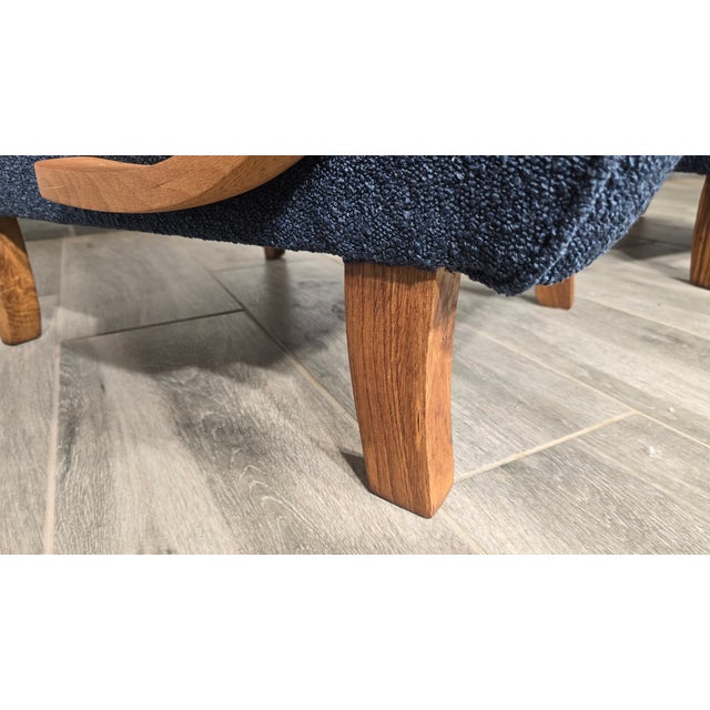 Lounge Chairs by Jindrich Halabala, 1940s, Set of 3 For Sale - Image 10 of 15