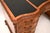 Early 20th Century Antique Burr Walnut Pedestal Desk with Leather Top, 1900 For Sale - Image 5 of 11