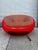 Red Mario Sabot Pod Chairs, Fiberglass & Upholstered, Mid-Century Modern For Sale - Image 8 of 12