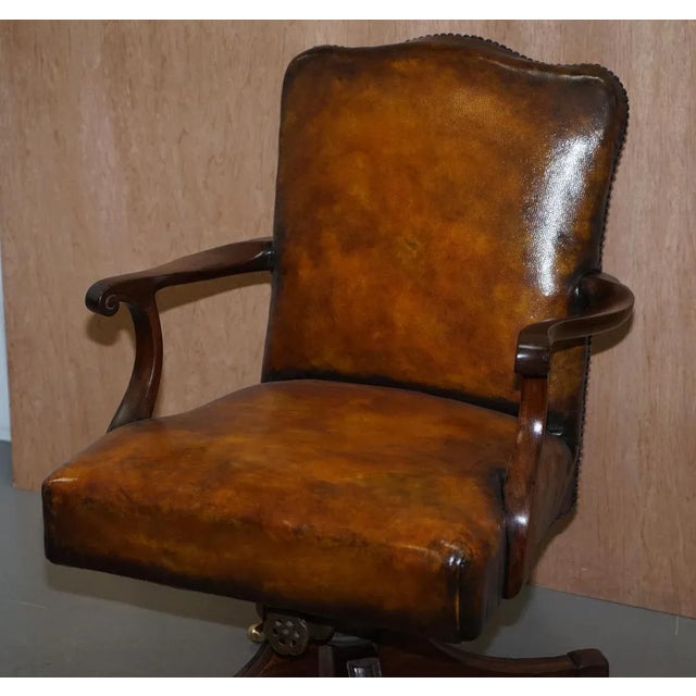 Captain's Chair from Maple & Co., 1880s For Sale - Image 5 of 18