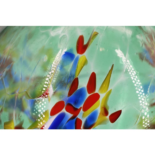 1960s Murano, Italy, Blow-Glass Lampshade For Sale - Image 13 of 14