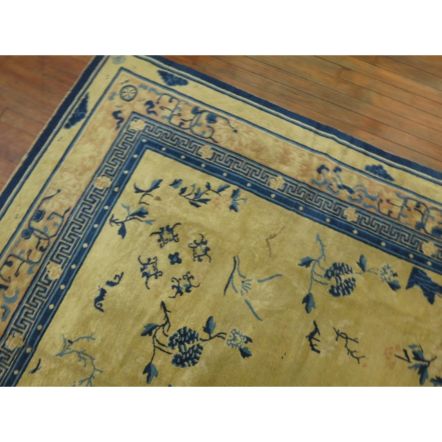 Mid-Century Modern Antique Chinese Rug, 7'4'' X 10 For Sale - Image 3 of 9