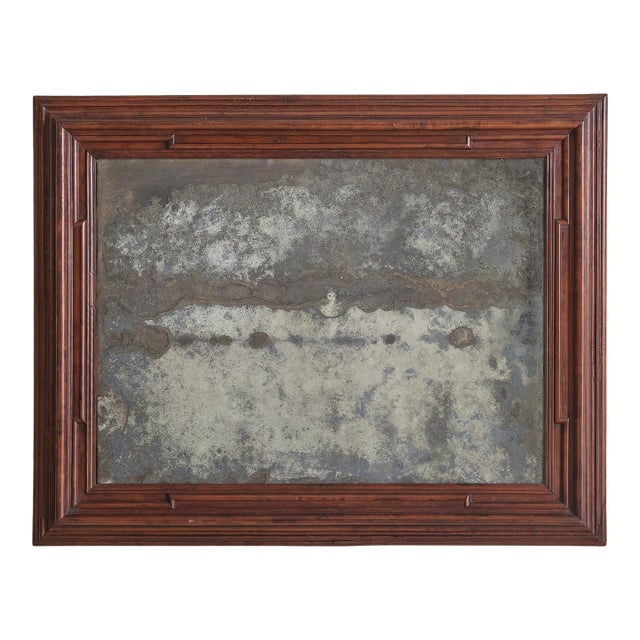 Italian Rectangular Wood Wall Mirror, Early 19th Century For Sale