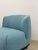 Costal Modern Blue Upholstered Accent Chair Living Room Bedroom Comfortable For Sale - Image 9 of 9
