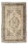 Vintage Turkish Oushak Rug With Center Medallion Design in Earthy Colors For Sale