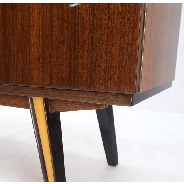 German Art Deco Mid-Century Modern High Gloss 3 Door Petit Credenza Chest For Sale - Image 12 of 12