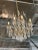 1980s Large Crystal and Brass Vintage Chandelier For Sale - Image 9 of 9