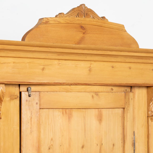 Late 19th Century 19th Century Pine Single Door Armoire Cabinet From Denmark For Sale - Image 5 of 14
