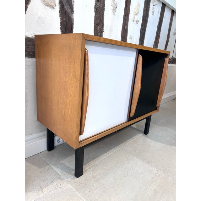 Mid-Century Modern Cansado Buffet by Charlotte Perriand, 1954 For Sale - Image 3 of 15
