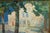 Early 20th Century Post-Impressionist Fauvist School Painting, House on a Tree-Lined Street For Sale - Image 5 of 18