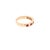 Vintage Tiffany & Co. 18k Gold, Diamond, and Ruby Half Eternity Band Ring For Sale - Image 9 of 11