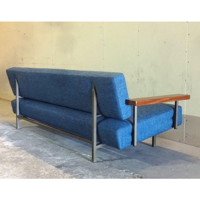 Wood Dutch Early Edition Lotus 3-Seater Sofa by Rob Parry for Gelderland, 1950s For Sale - Image 7 of 17