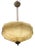 Opaline Glass Pendant Light, 1940s For Sale