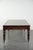 Antique English Writing Desk on Wheels with Drawers and Green Leather Top For Sale - Image 6 of 14