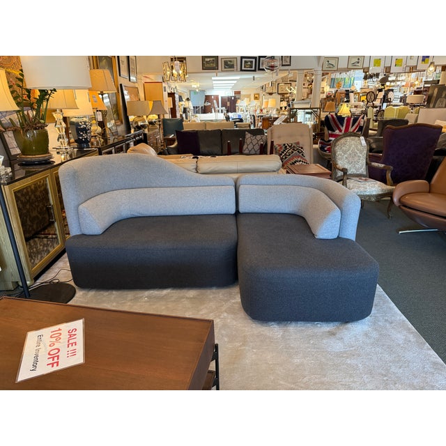 Contemporary BoConcept Ottawa Modular Sofa + Ottoman For Sale - Image 3 of 17