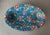 Beautiful, antique oval serving bowl by Émaux de Longwy, France. Earthenware hand-decorated in the Pottery’s famed enamel...