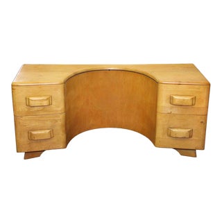 Antique Art Deco U Shaped Vanity For Sale