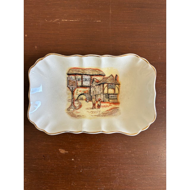 Vintage Sandland Ware "The Jolly Drover" English Pub Scene Soap Dish For Sale In Oklahoma City - Image 6 of 13