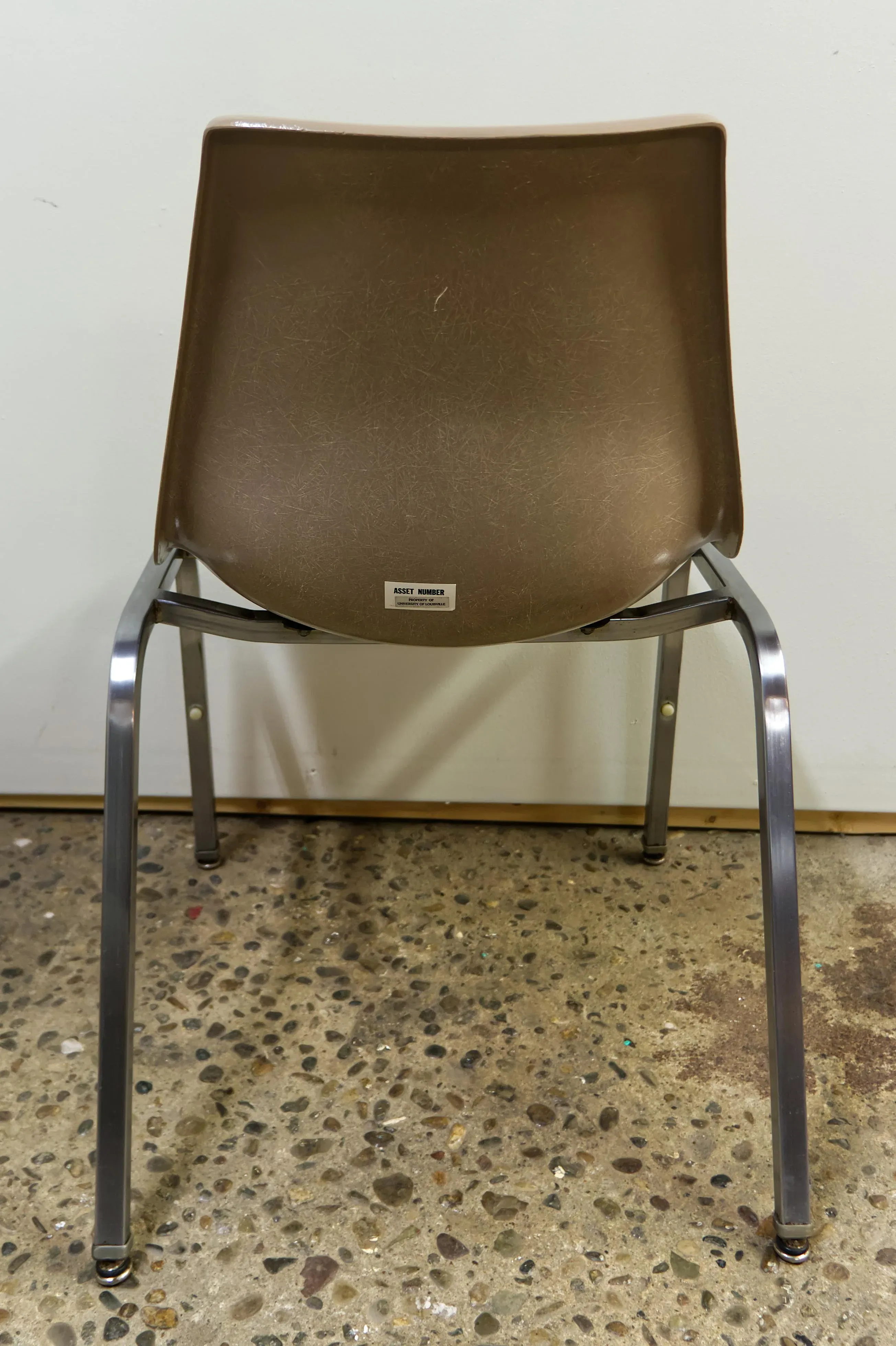 Krueger Metal Products Fiberglass Chair | Chairish