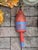 Antique handcarved wood marine Cape Code lobster buoy.