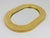Mid-Century Modern Mid-Century Minimalist Gold-Plated Wall Mirror by Carl Aubock, Vienna, Austria, 1960 For Sale - Image 3 of 15