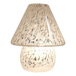 Marbled Murano Glass Table Lamp, 1970s For Sale