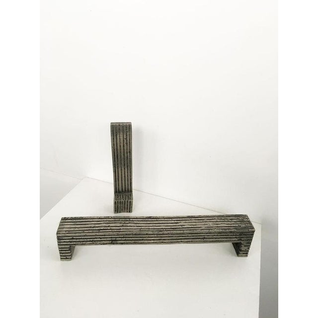 Urano Palma, Politician's Table and Chair, 1980, Bronzes, Set of 2 For Sale - Image 11 of 16