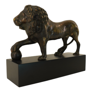 Antique Louis Barye Lion Sculpture