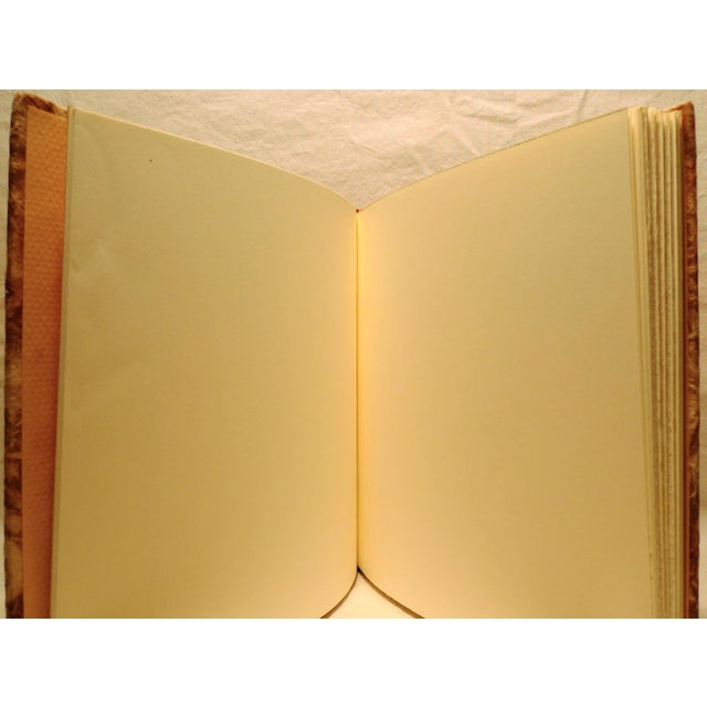 2010s Hand-Made 12mo Book Traditionally Bound Journal by M. Allen For Sale - Image 4 of 5