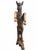 Vintage Rustic Life-Size Teak Root and Driftwood Rearing Horse Sculpture For Sale - Image 4 of 12