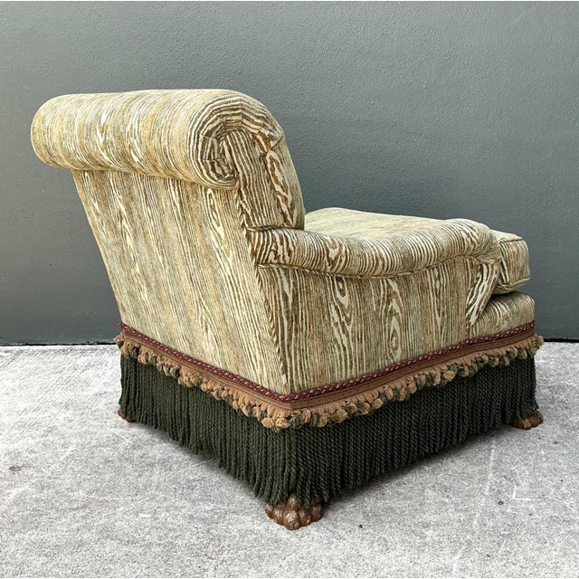 Vintage Lions Paw Lounge Chair For Sale - Image 11 of 18