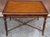Manufacturer Maitland-Smith Banded Mahogany Barley Twist Leg Side Table. 32" wide, 24" in depth and 22" in height.