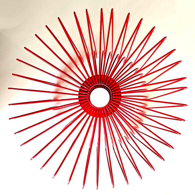 Red 1990's Scandinavian Modern Red Fruit/Centerpiece Bowl Designed by Ehlén Johansson For Sale - Image 8 of 17