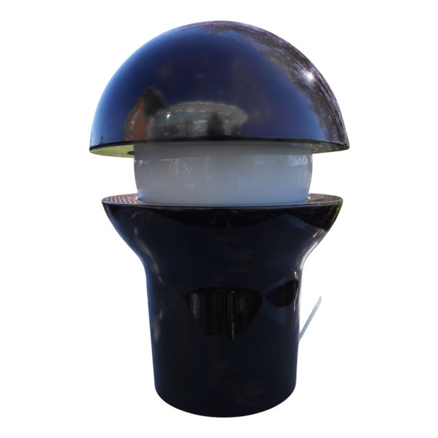 Black Table Lamp by Timo Sarpaneva for Rosenthal Studio Line, 1970s For Sale