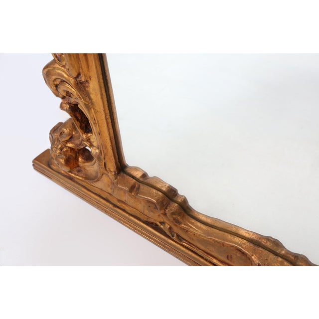 Vintage Louis XV Style Console Mirror, 1970s For Sale - Image 11 of 12