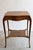 Antique Victorian Oak Side Parlor Table With Lovely Legs and Unique Shape For Sale - Image 4 of 9