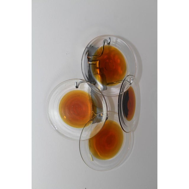 Brown Wall Lamp from Vistosi, 1960s For Sale - Image 8 of 9