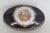 French Limoges Castel Oval Trinket Box Cobalt Blue 22k Gold Trim Courting Couple 5190b For Sale - Image 3 of 14