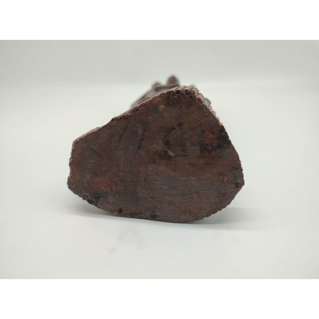 Hand-Carved Makonde Family Group in Ebony, 1960s For Sale - Image 10 of 12