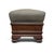 Traditional Early-to-Mid 20th Century Upholstered Wood Storage Ottoman With Hinged Lid For Sale - Image 3 of 17