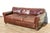 Vintage Restoration Hardware Distressed Brown Leather Three-Seat Sofa | Rh Club Sofa For Sale - Image 11 of 18