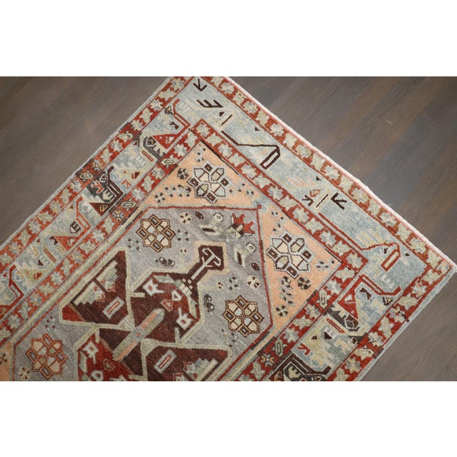Early 20th Century Zabihi Collection Persian Malayer Medallion Small Size Rug For Sale - Image 5 of 7
