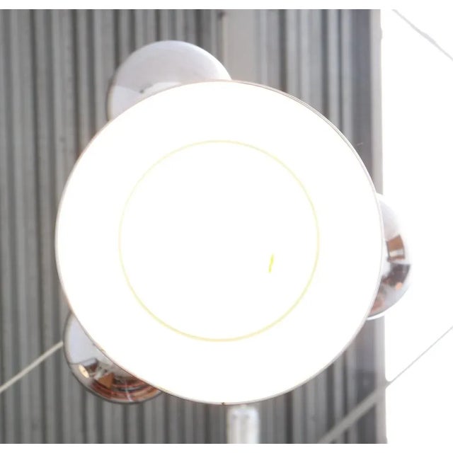 Mid-Century Modern Space Age Chrome Pendant Light by Cosack Leuchten, 1970s For Sale - Image 3 of 12