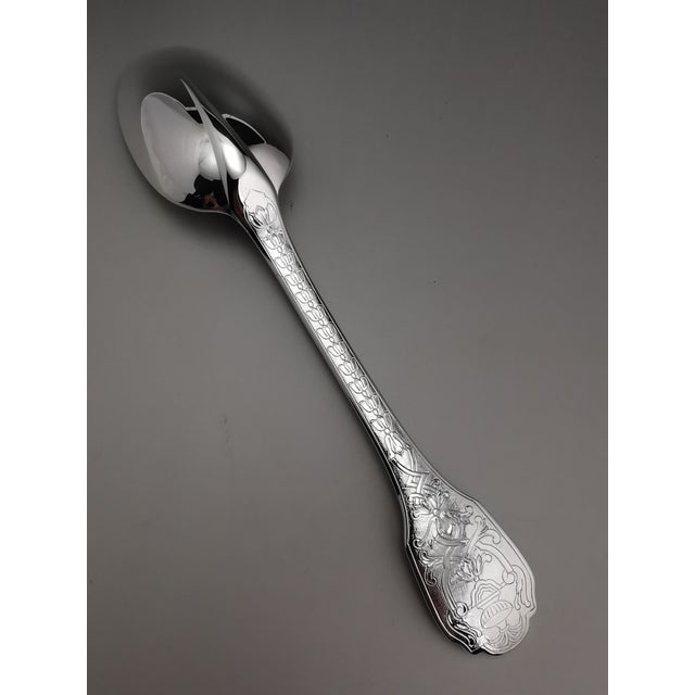 Soubise Silver Minerva Dinner Service from Puiforcat, 1890s, Set of 18 For Sale - Image 13 of 18