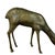 Set of 2 Mid Century Brass Deer Figurines, Buck & Doe For Sale - Image 9 of 15
