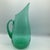 1960s Vintage 60s Blenko Teal Pitcher/Vase Designed by Winslow Anderson. For Sale - Image 5 of 12