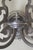 Gaetano Sciolari Baroque Silver Wall Sconce by Sciolari, Italy, 1960s For Sale - Image 4 of 10