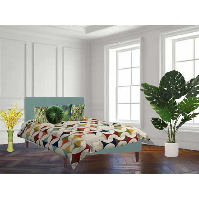 Early 21st Century Asparagus Green Ceramic Floor Vase For Sale - Image 5 of 12