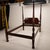 1980s Councill Furniture Georgian Rice Carved Mahogany Queen Size Poster Bed For Sale - Image 11 of 12