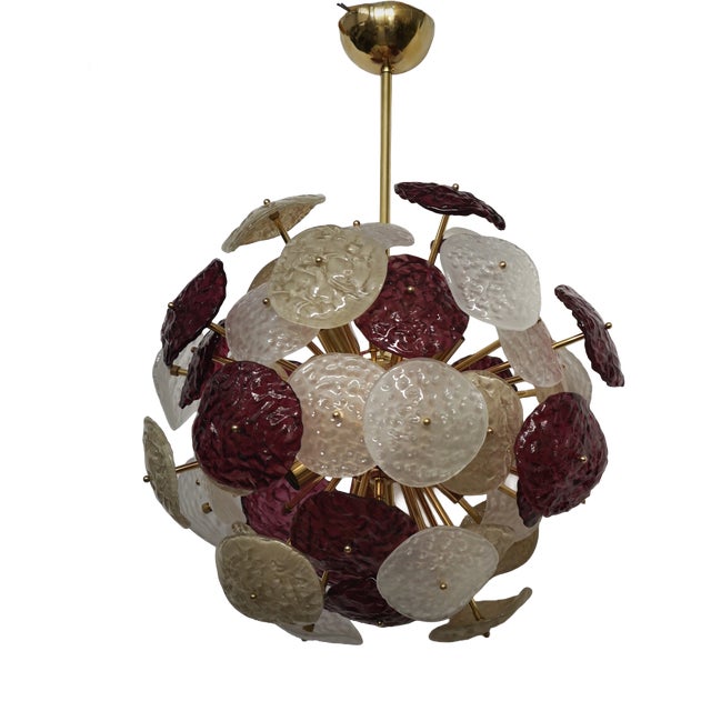 Murano Sputnik Art Glass Pendant Light, 2000 For Sale